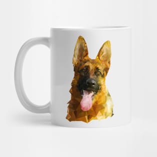 German Shepherd (Low Poly) Mug